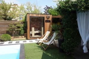 Urbanhouse-Sauna-Infra-rouge-Mur-brique-sel-Himalaya