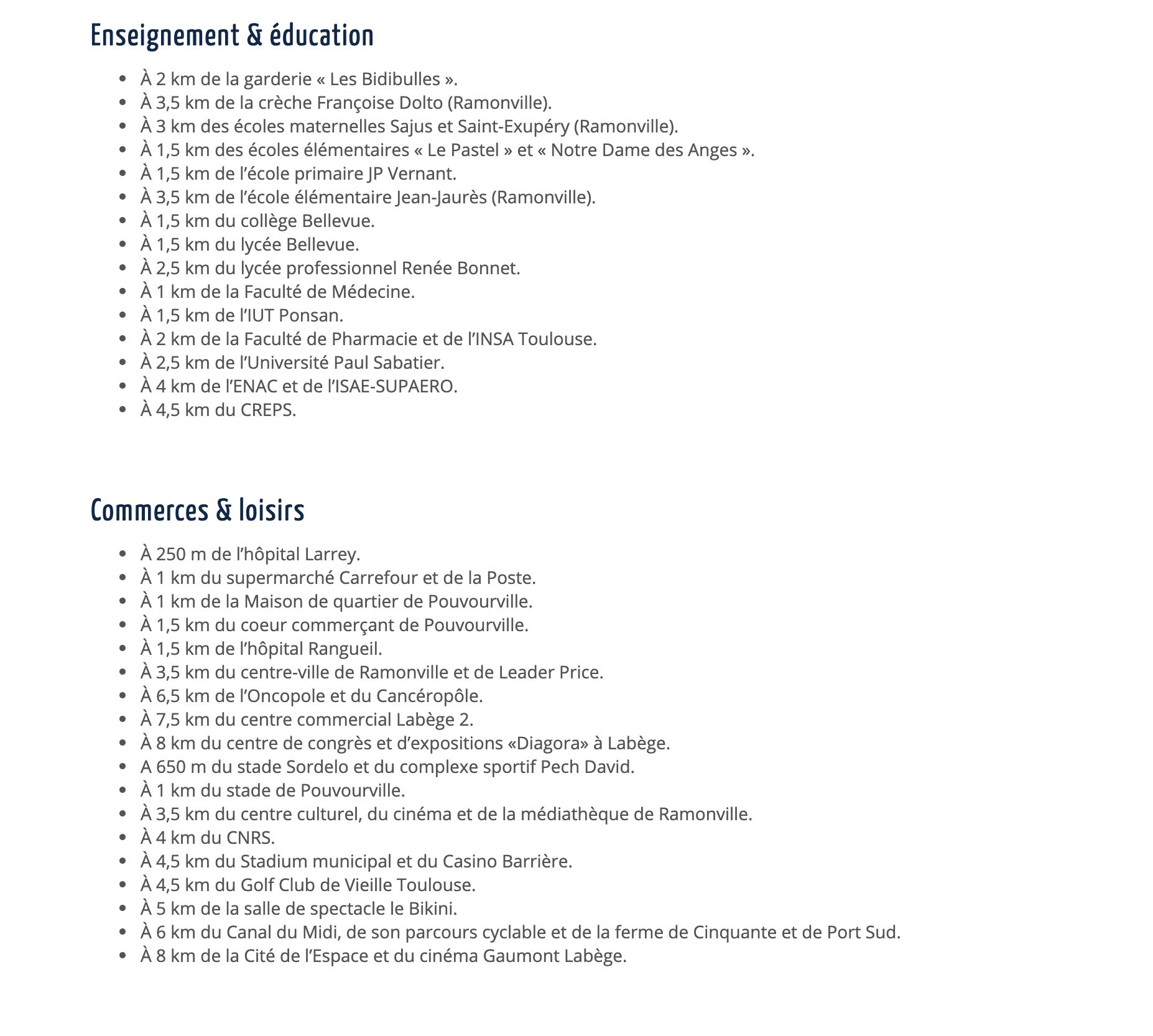 UrbanHouse360-Pouvourville-Proximité