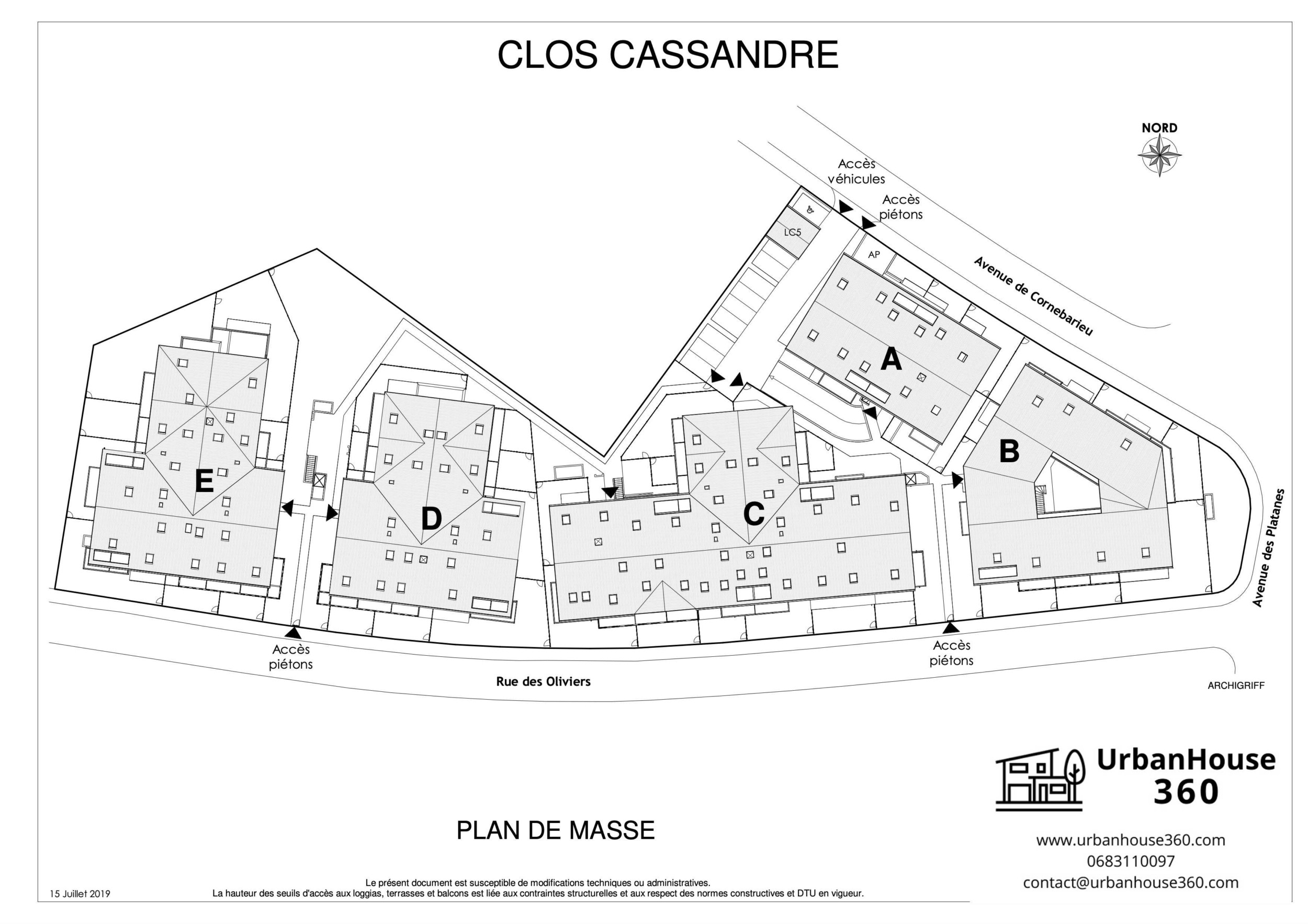 Urbanhouse360_plan_de_masse_clos_cassandre-Blagnac