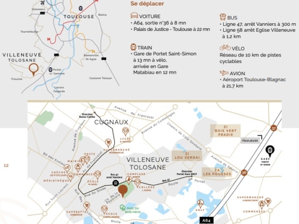 VillaLysera-plan point d'accès-VilleNeuveTolosane-UrbanHouse360