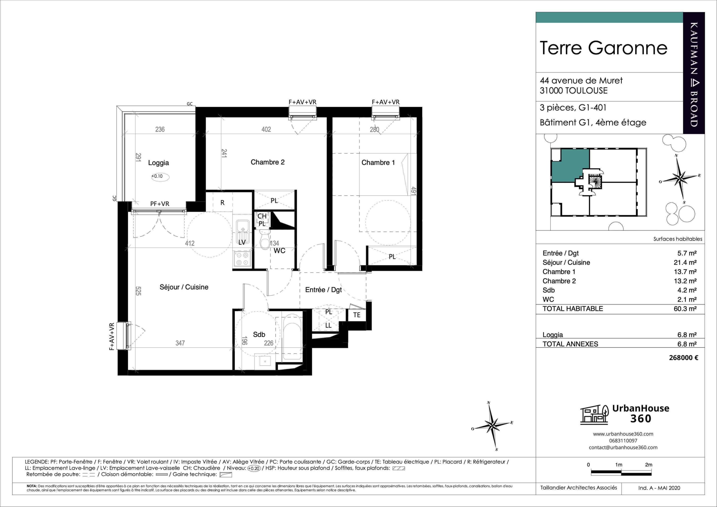 Urbanhouse360-Kaufman-Broad-Terre-Garonne_G1401_2D