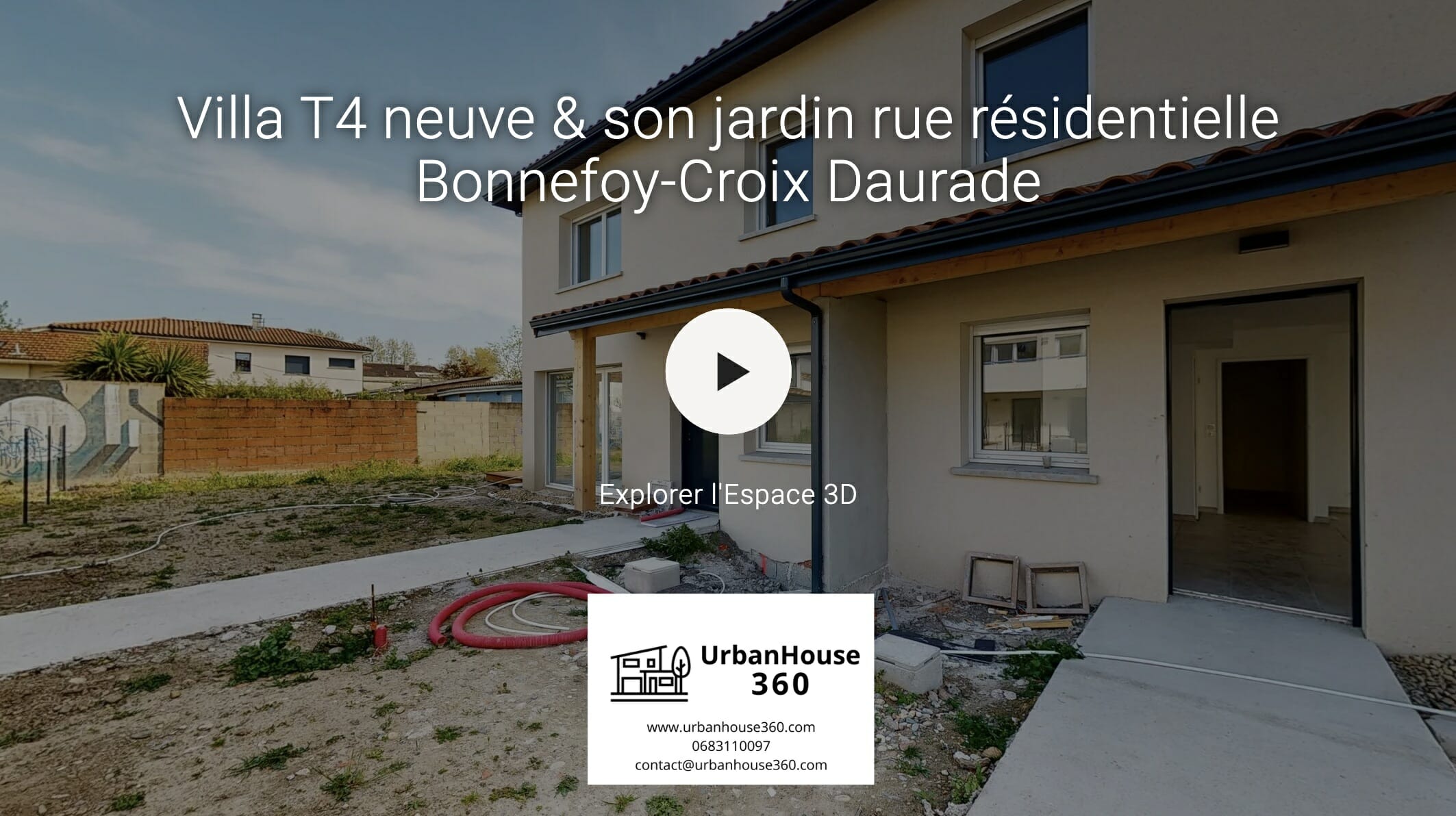 Villa neuve rue résidentielle du 31200