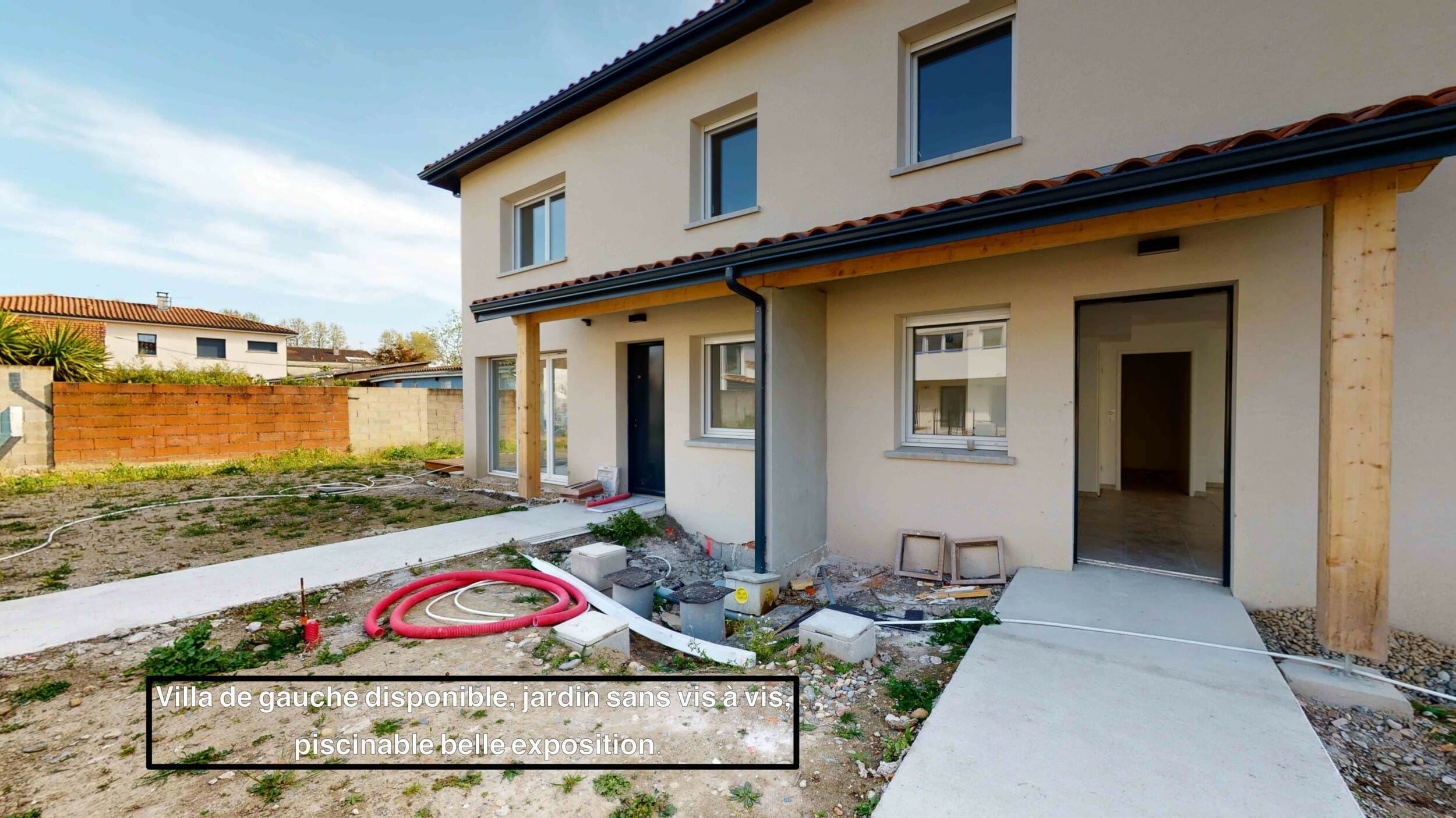 Villa neuve rue résidentielle du 31200