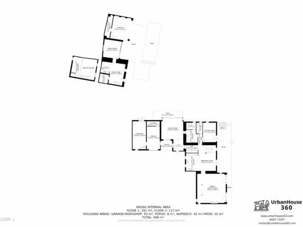 Plan2D Propriété Lauragais RDJ