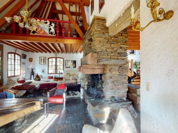 Le-Manoir-de-Plantaurel-salon-charpente